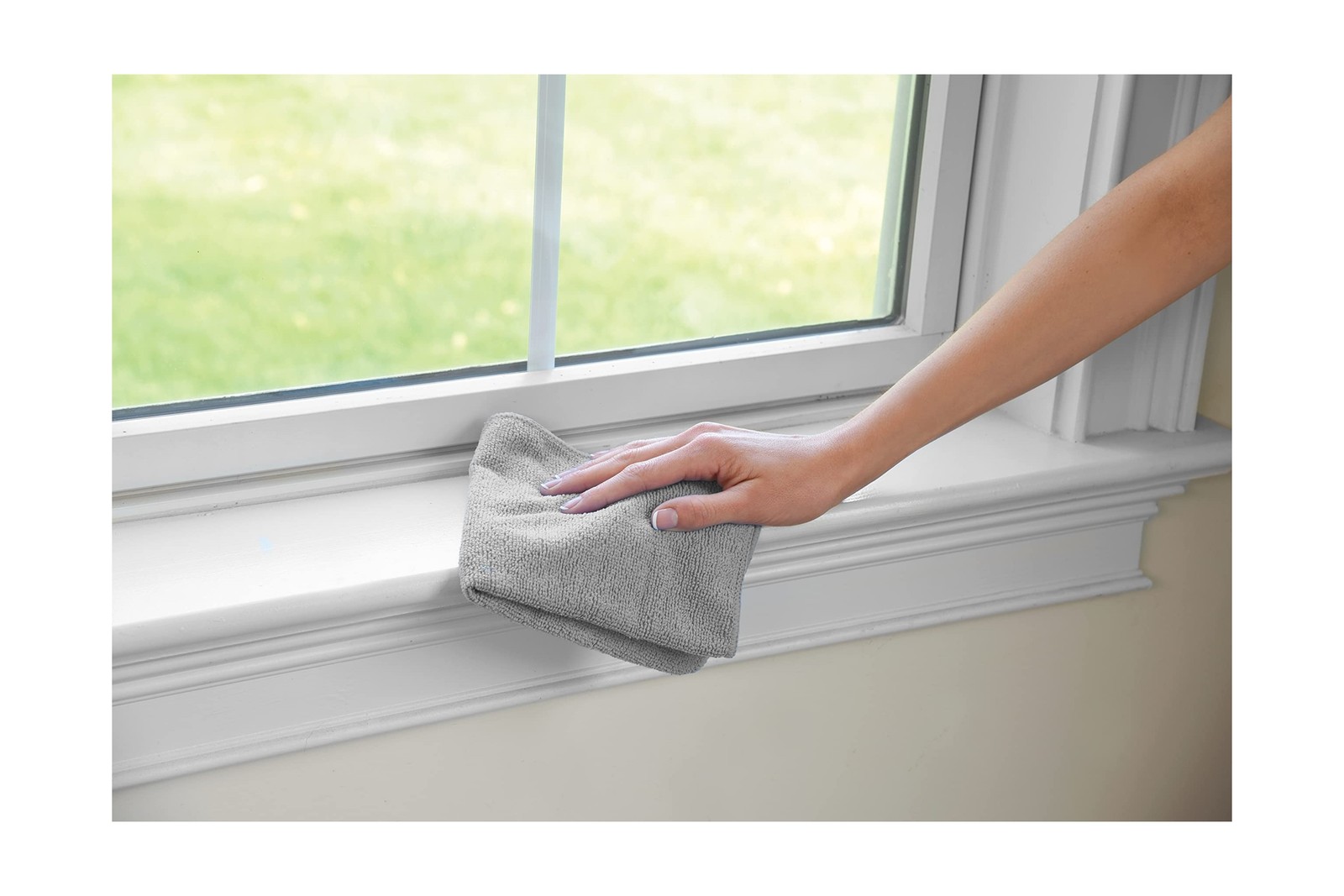 Rubbermaid Microfiber Cloth Towels 24 Pack 14"x14" Non-Scratch Reus… Fast Ship