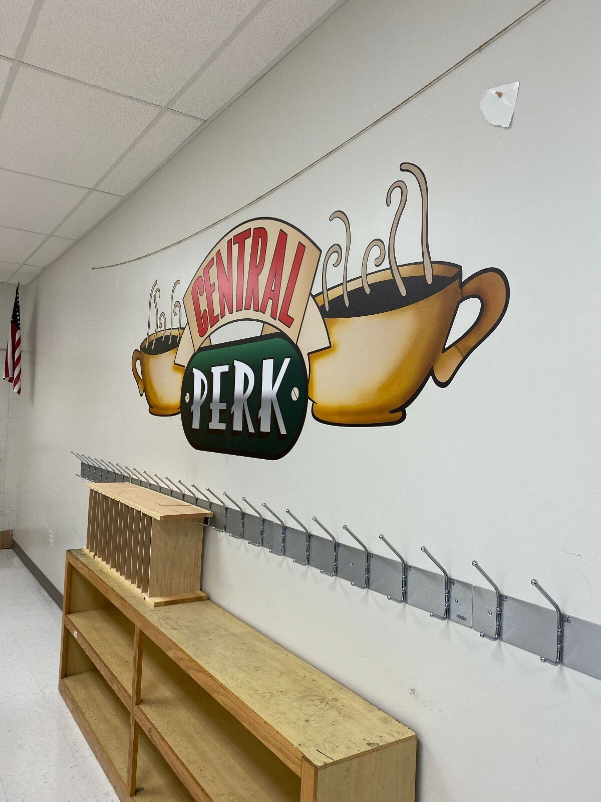 Friends Wall Decal, Cafe Wall Sticker, Removable Vinyl Sticker