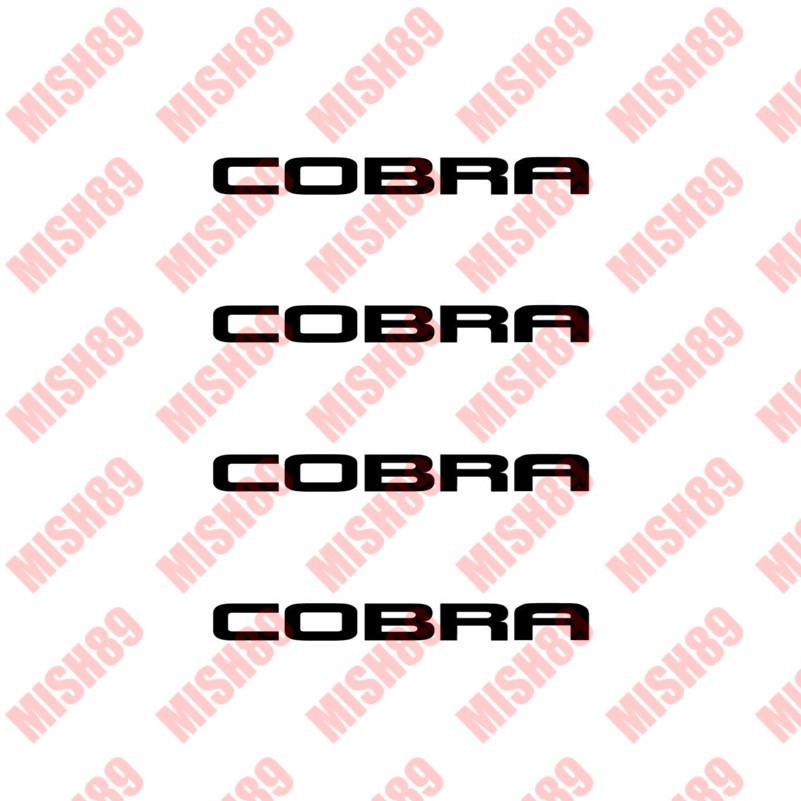 Shelby Cobra Decal Ford Mustang SVT Die Cut Vinyl Sticker – Any Color