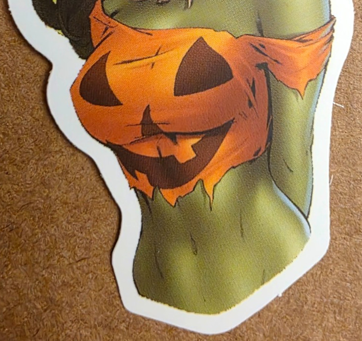 Halloween Sticker Girl Witch Vampire Ghost Beach Bikini Hulk Comic Anime Manga
