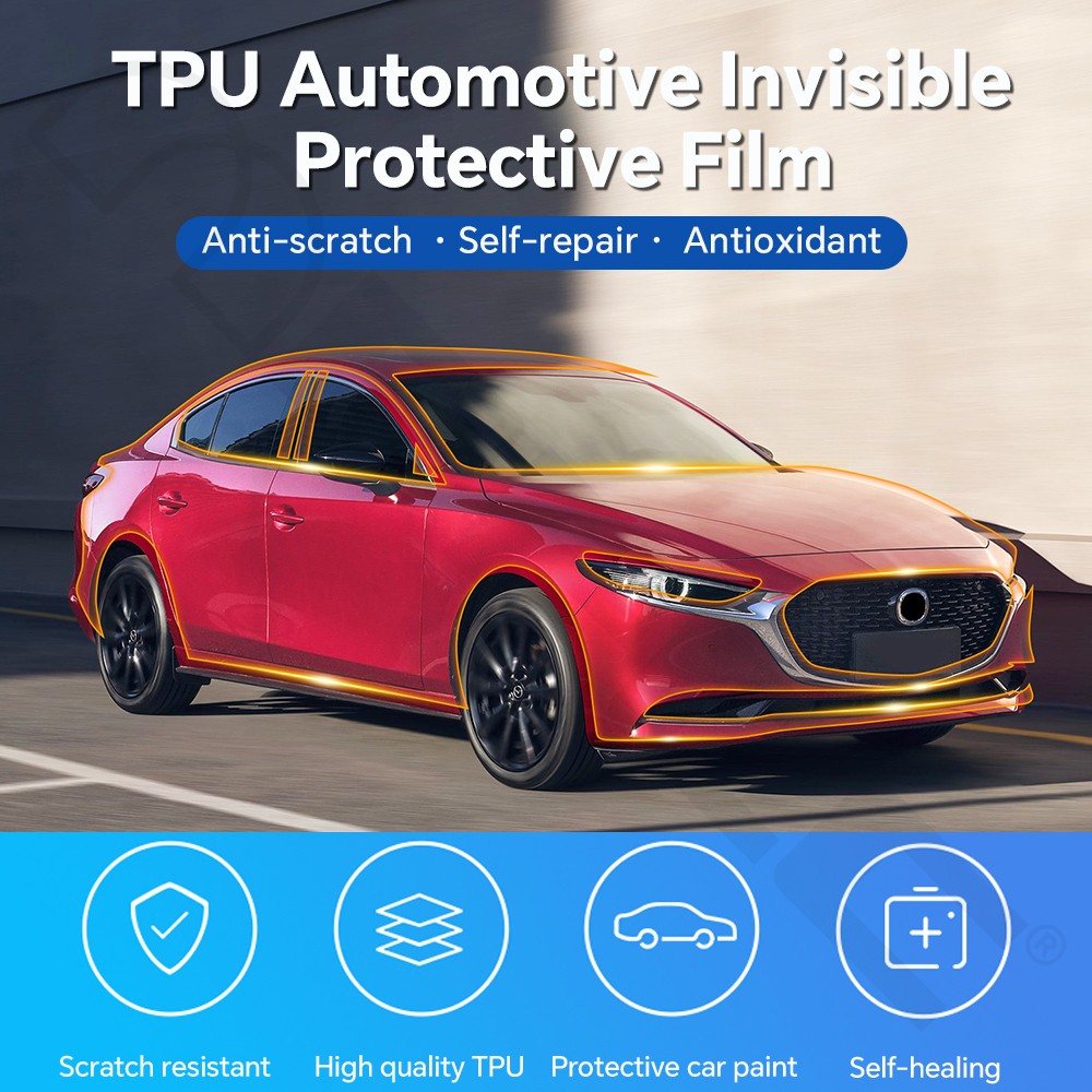 For Mazda 3 2019-2025 Paint Protection Film TPU PPF Pre-Cut Kit