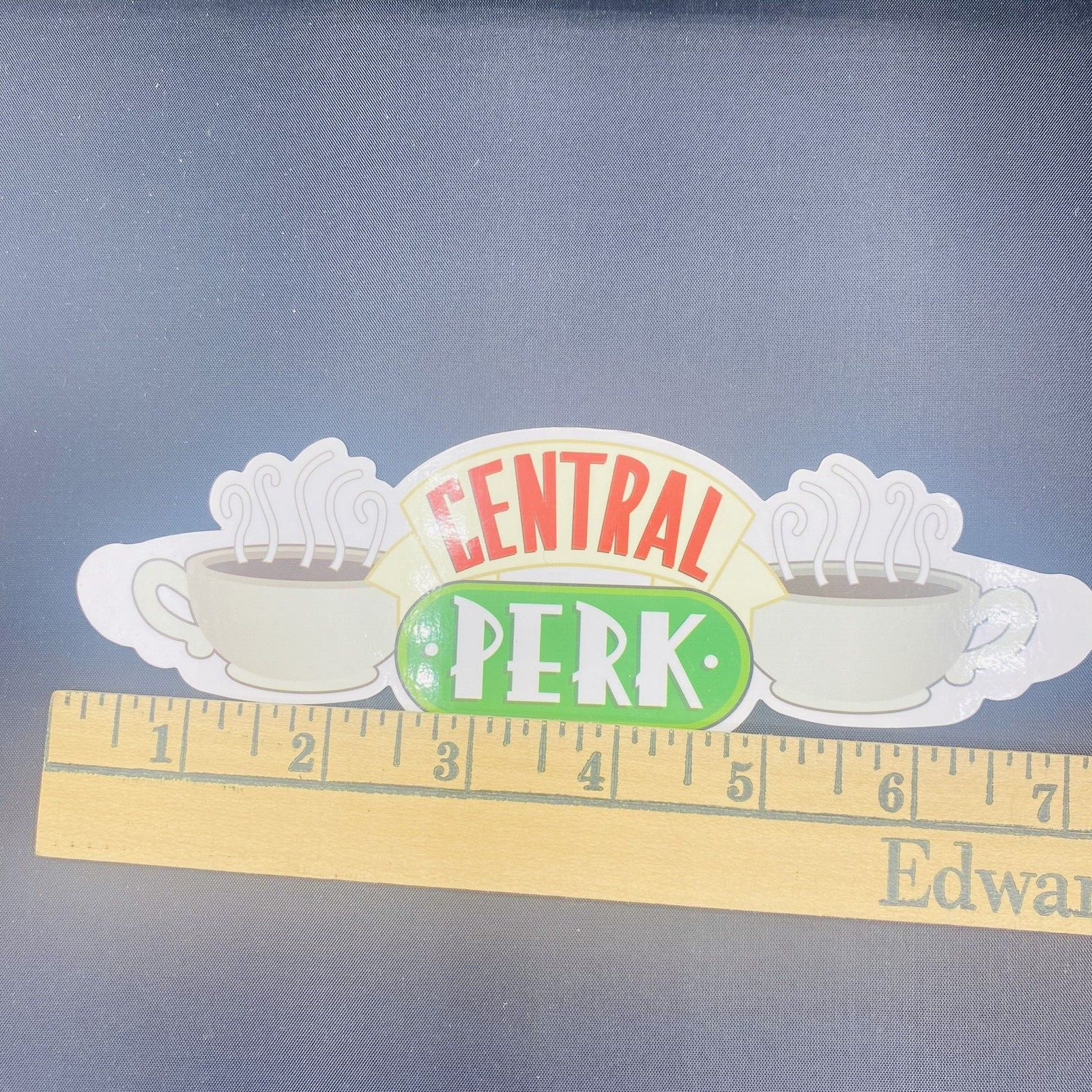 Friends Central Perk Vinyl Sticker Any Surface Antioch by Trends 7.5" Coffee