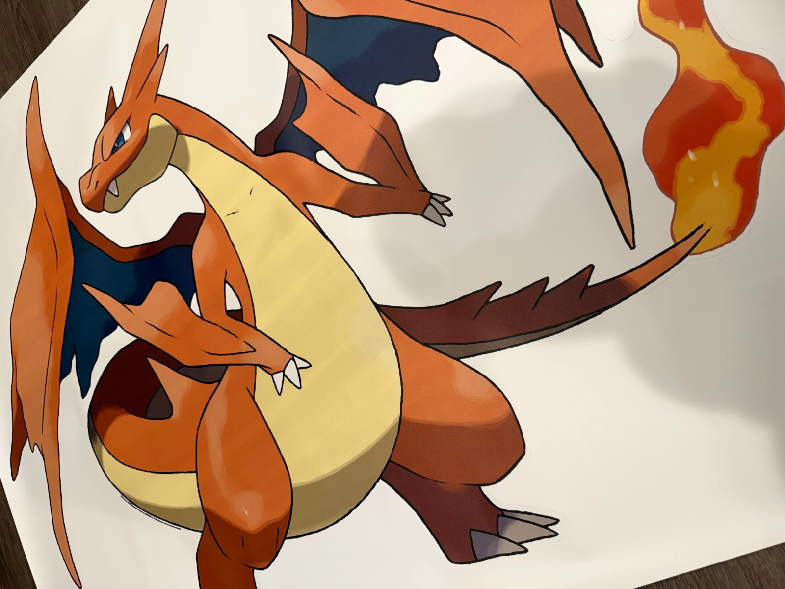 Pokémon TCG Mega Charizard Y Marketing Kit Vinyl Decal Mega Evolution 41" X 49"