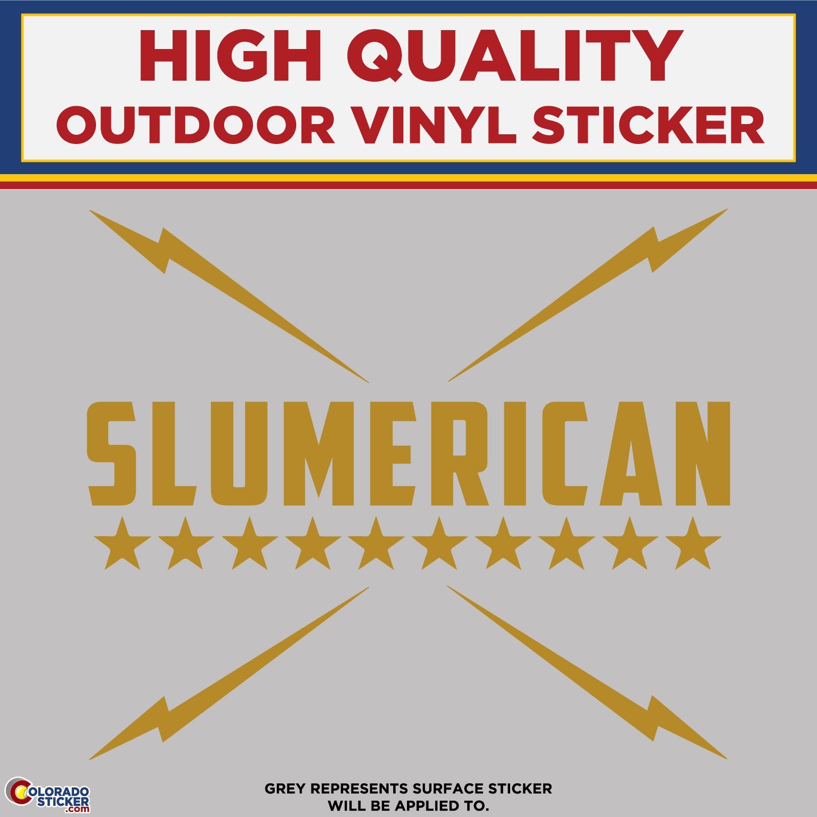 Yelawolf, Slumerican, Die Cut High Quality Vinyl Stickers