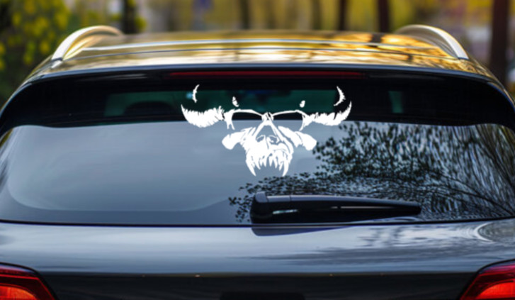 Danzig Skull Vinyl Logo Sticker Decal Heavy Metal Band Car Misftis Samhain Ozzy