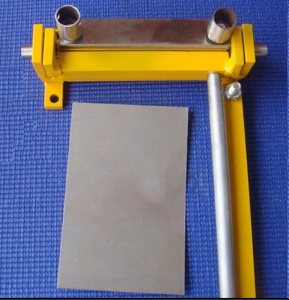 NEW Manual 100mm width sheet metal iron aluminum copper plate dsefdd
