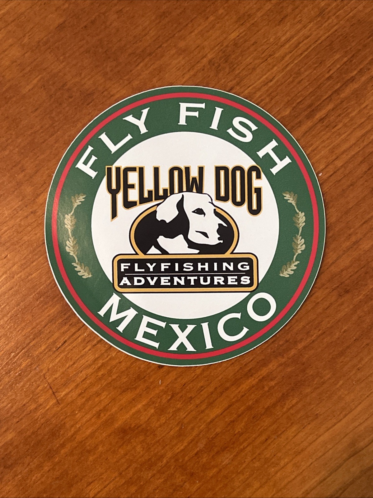 Original Yellow Dog Fly Fishing MEXICO Sticker Decal Fish 4”