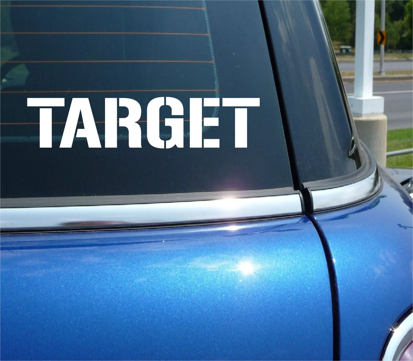 TARGET VINYL DECAL STICKER FOR AMMO CAN BULLET BOX SHELL CALIBER RIFLE CAR