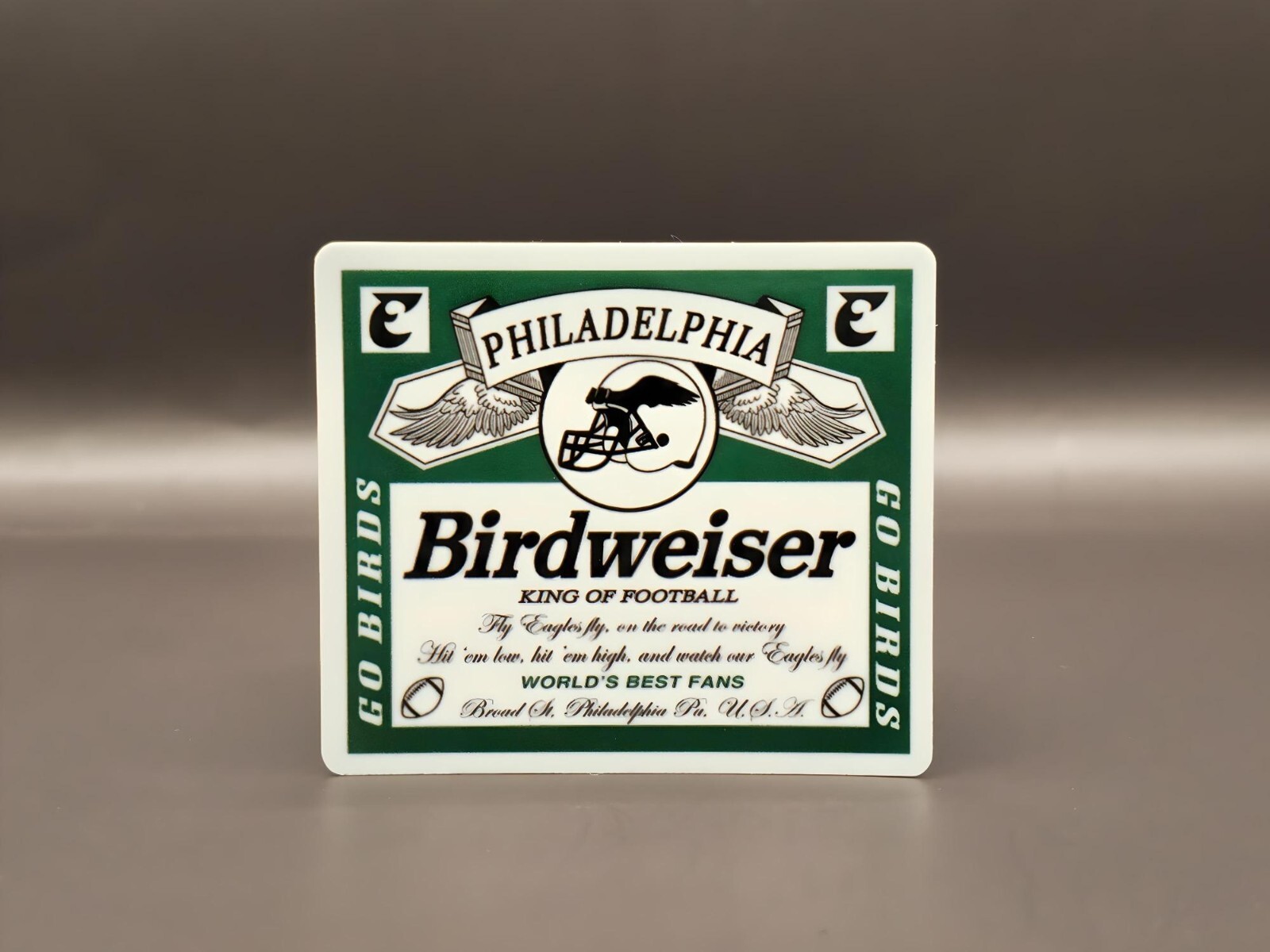 Football Inspired Stickers Bird Gang Philly Philadelphia Eagles Vinyl Decals