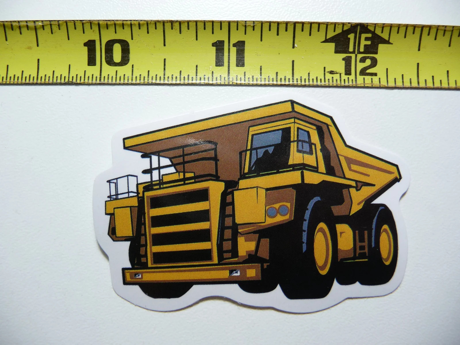 SUPER DUTY MINING DUMP TRUCK SMALL STICKER DECAL CONSTRUCTION MACHINERY