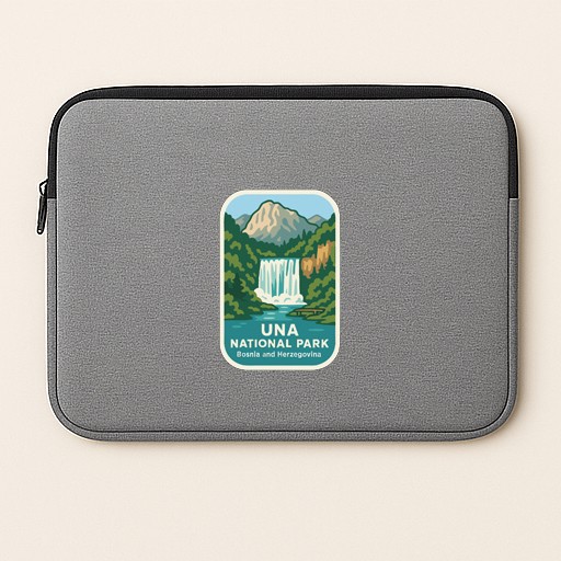 Una Bosnia and Herzegovina Iron On Heat Transfer Vinyl HTV World National Parks