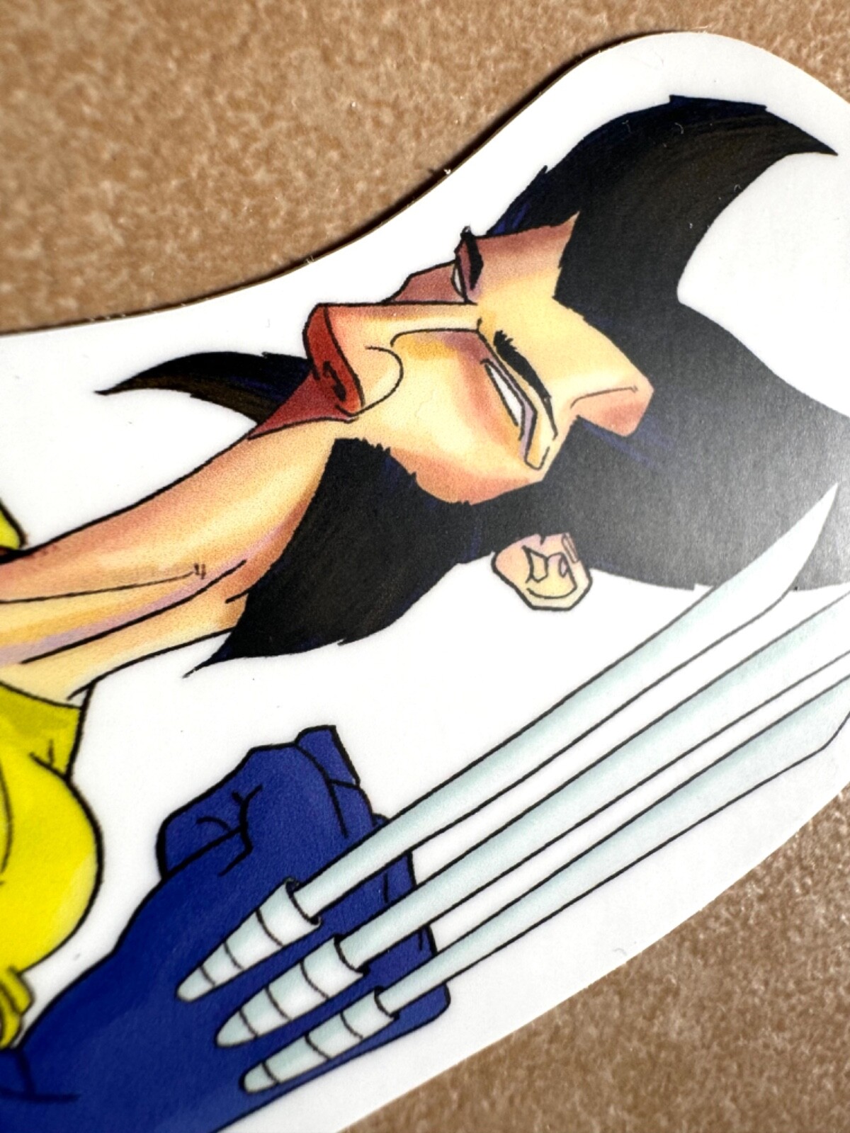 Wolverine Vinyl Sticker 4” Artist Johnny Larson X23 Weapon Xmen Marvel MCU Logan