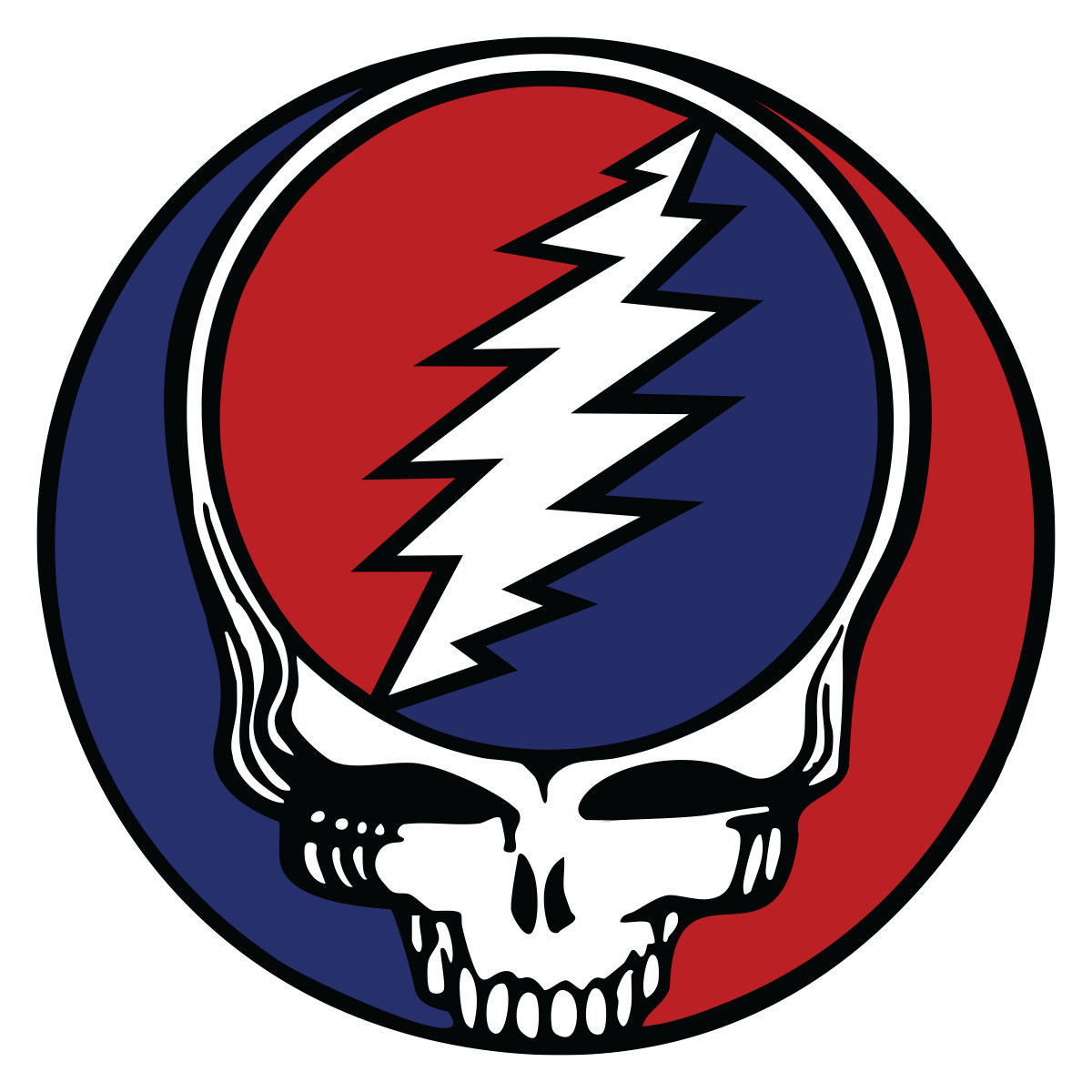 Grateful Dead 2.5 2 Pcs Vinyl Decal Sticker