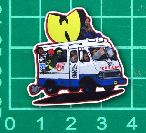Wu-Tang Ice Cream Truck Sticker wutang