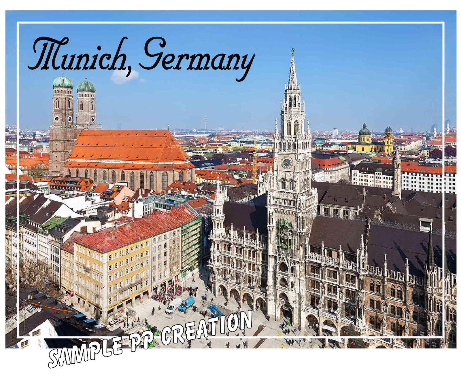 MUNICH, GERMANY PHOTO FRIDGE MAGNET 4 X 3 inches TRAVEL