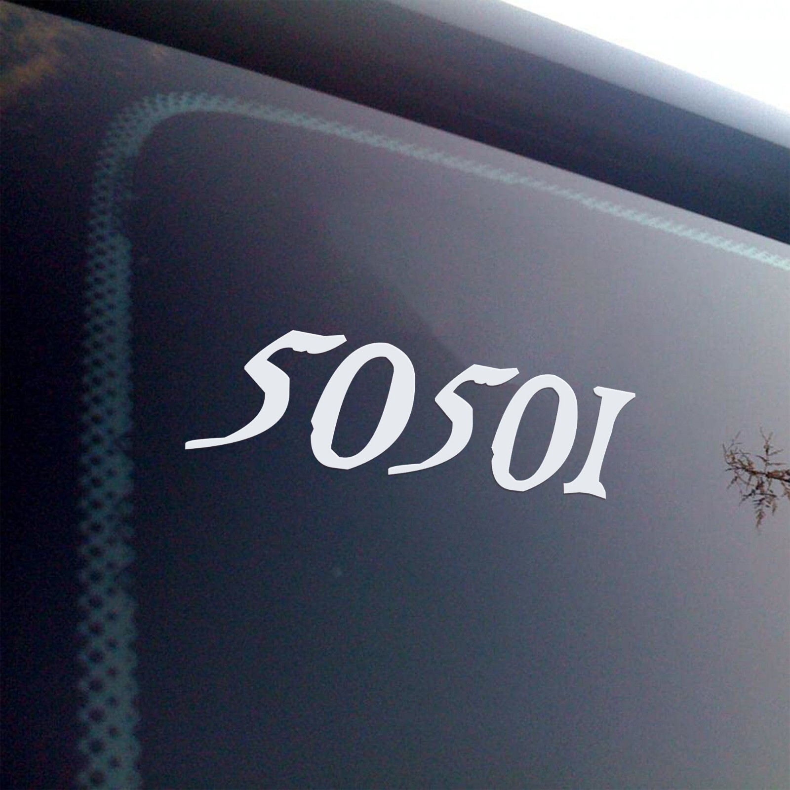 50501 Vinyl Decal V4 – Bold Civic Protest Symbol Sticker – Car Laptop Wall Art