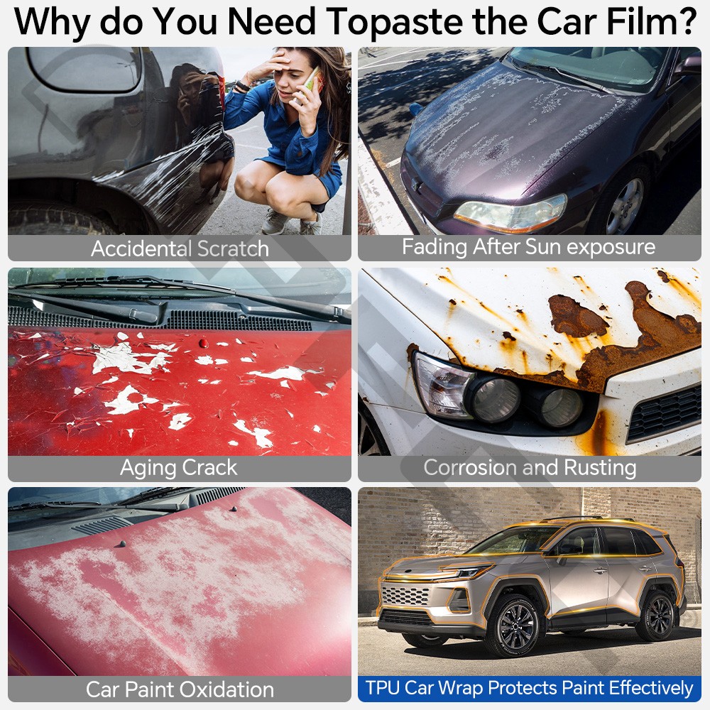 For Toyota RAV4 2026-UP Paint Protection Gloss Clear Film Pre-Cut TPU PPF Kits