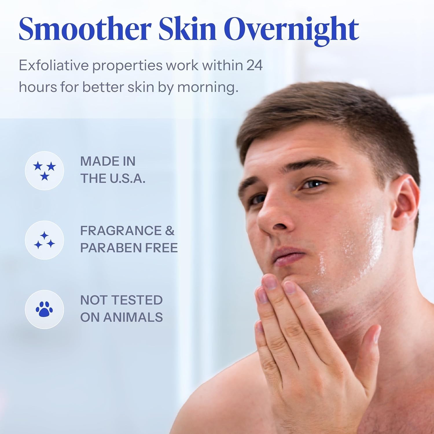 Solution for Unsightly Razor Bumps, Ingrown Hair and Razor Burns, Post Shaving a