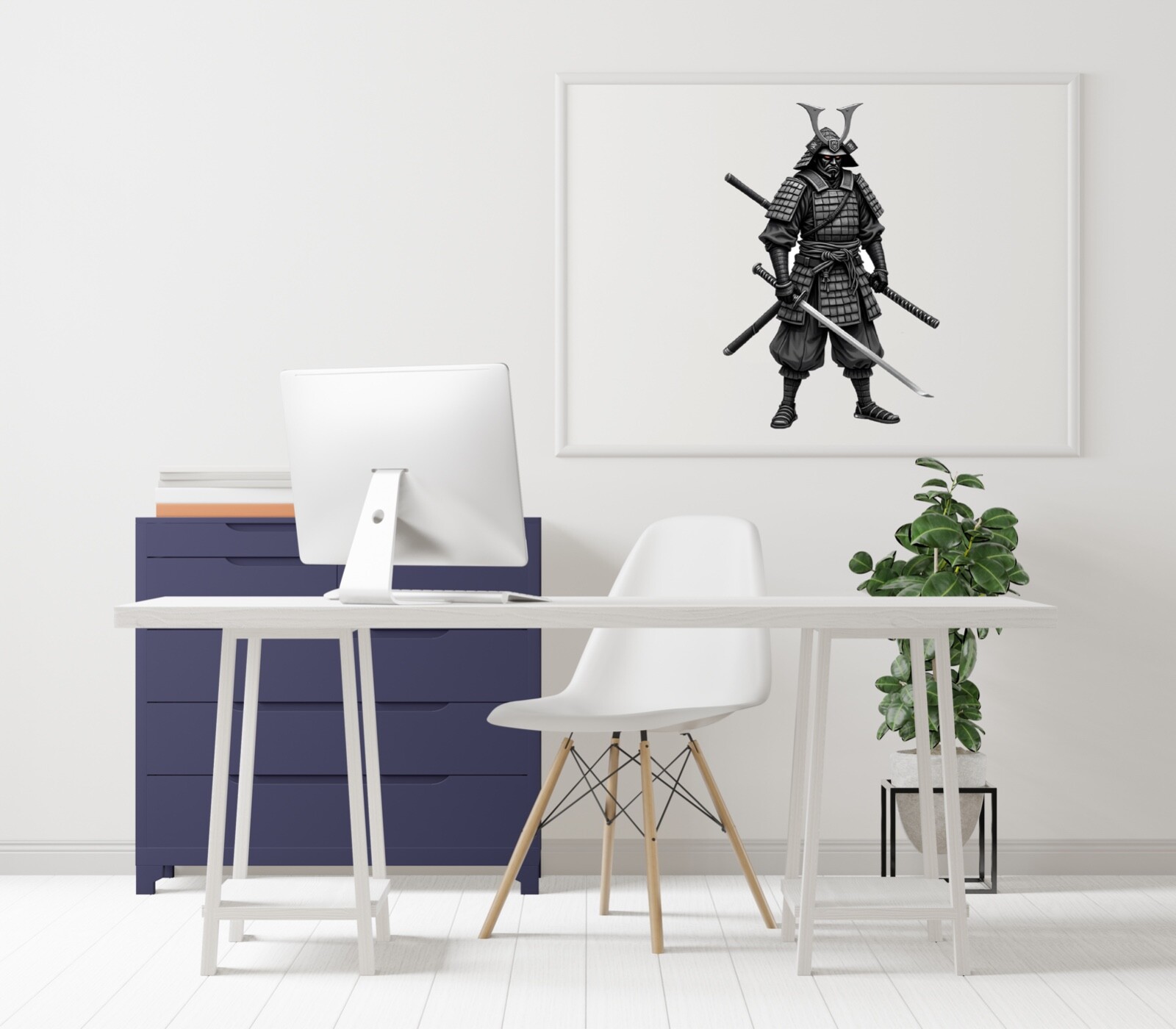 Samurai Sticker Shogun Japan Ronin Japanese JDM Car Bumper vinyl decal Katana