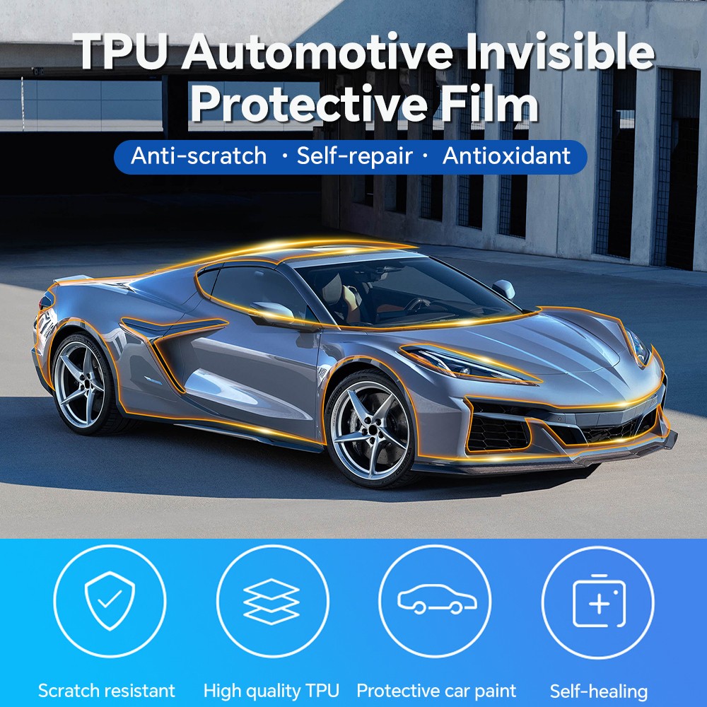 Corvette C8 Coupe Z06 2023-2024 Full Car Kit Precut Paint Protection Film PPF