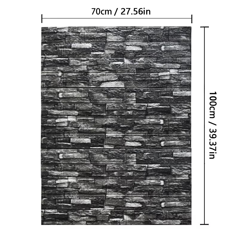 70Cmx1/2/3/5/10M Kitchen PVC Decoration Bedroom Living Room Waterproof Wall Stic