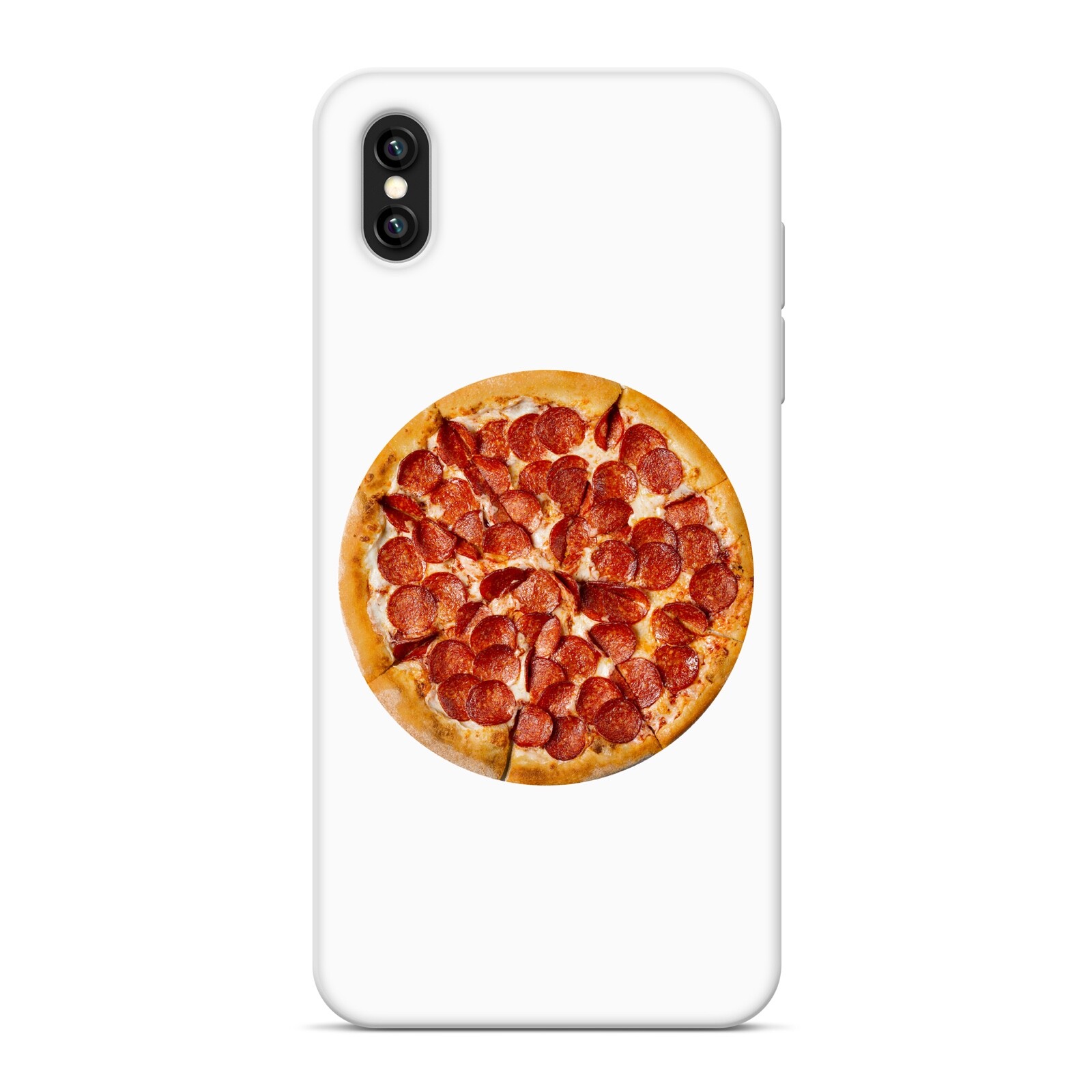 Pepperoni Pizza Sticker Restaurant Decor Real Size Cut Food Car Vinyl Stickers