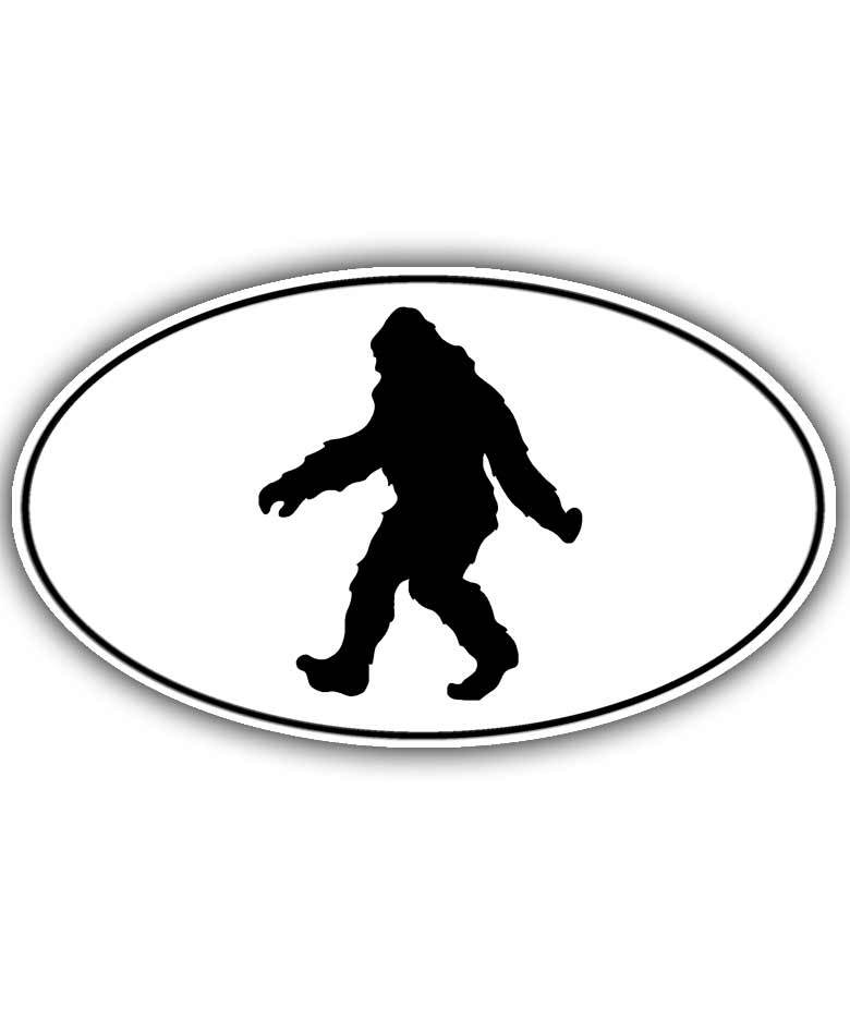 Bigfoot Decal – Sasquatch Window Sticker