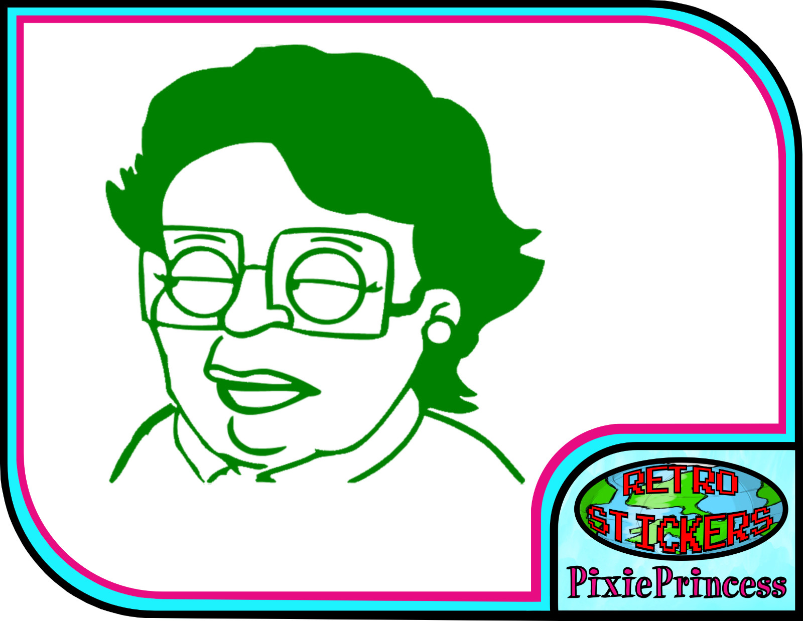 Family Guy Consuela E Vinyl Sticker Bike Car Window Wall Poster Art Cartoon