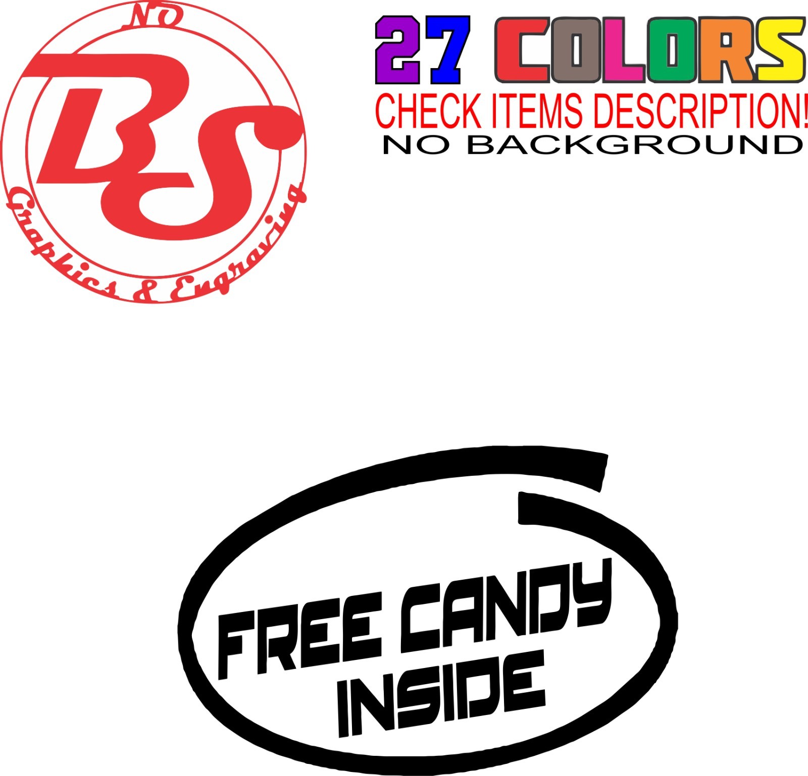 Free Candy Vinyl Decals Offensive Funny Rude Creeper Van Creep Meme JDM Car noBS