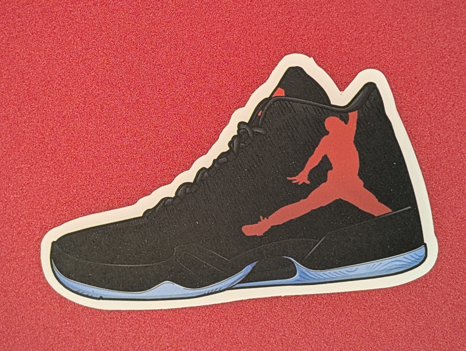 Michael Air Jordan Nike Jumpman Sneakers Tenis Shoes Sticker Decal Bulls ~2 inch