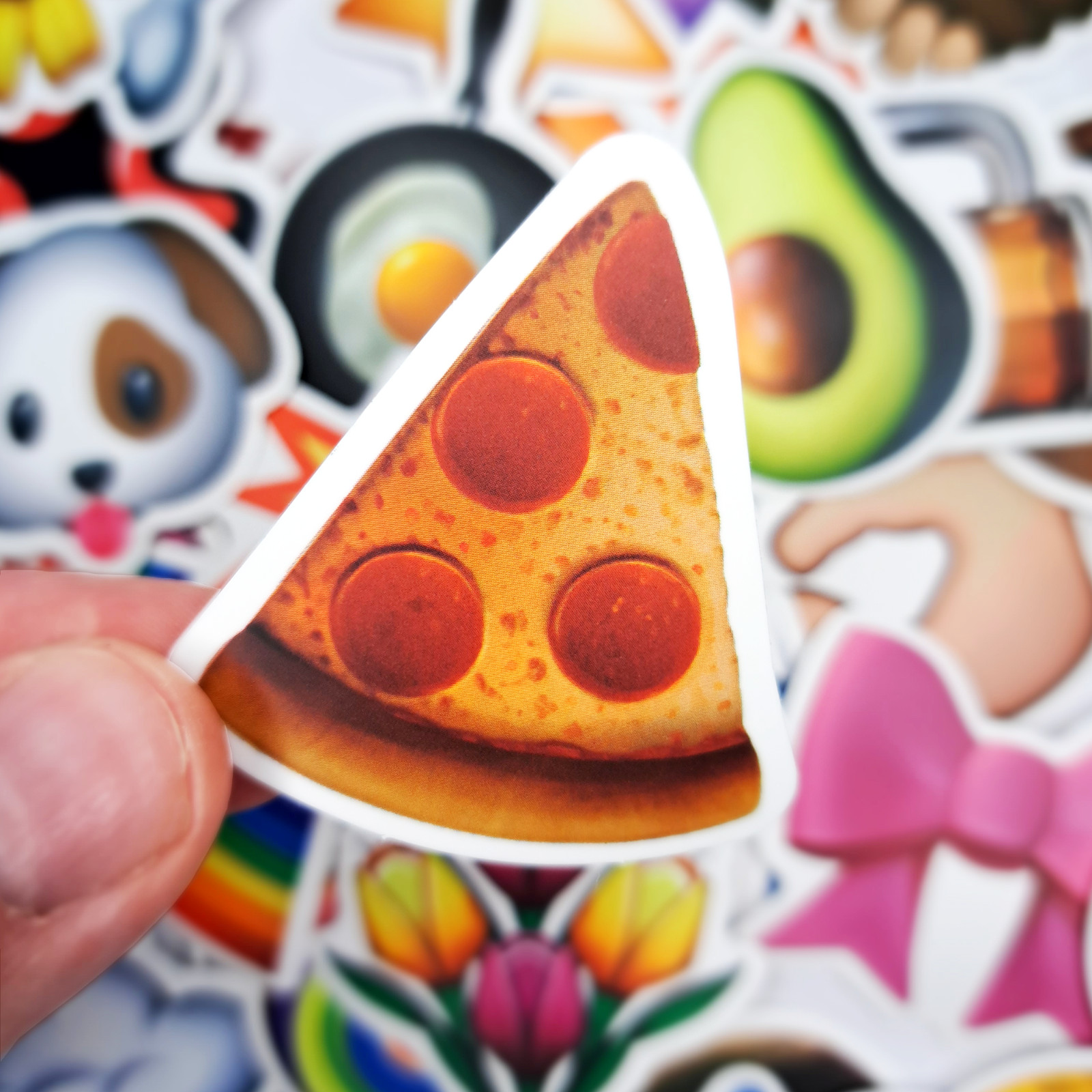 60 PCS Funny Emoji Sticker Pack Smiley Face Kids Stickers Teen Laptop Planner
