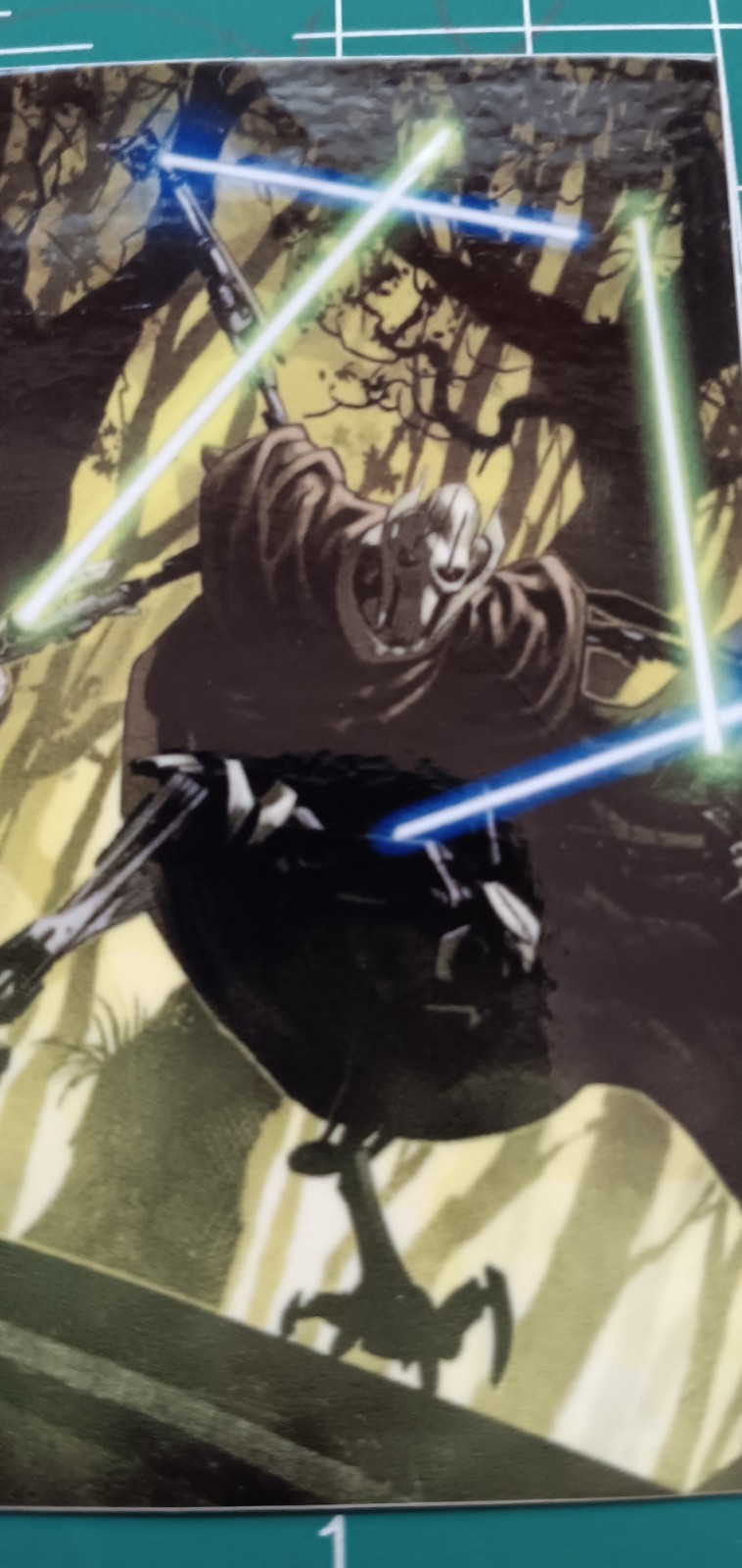 STARWARS X GENERAL GRIEVOUS X VYNIL STICKER 3X2