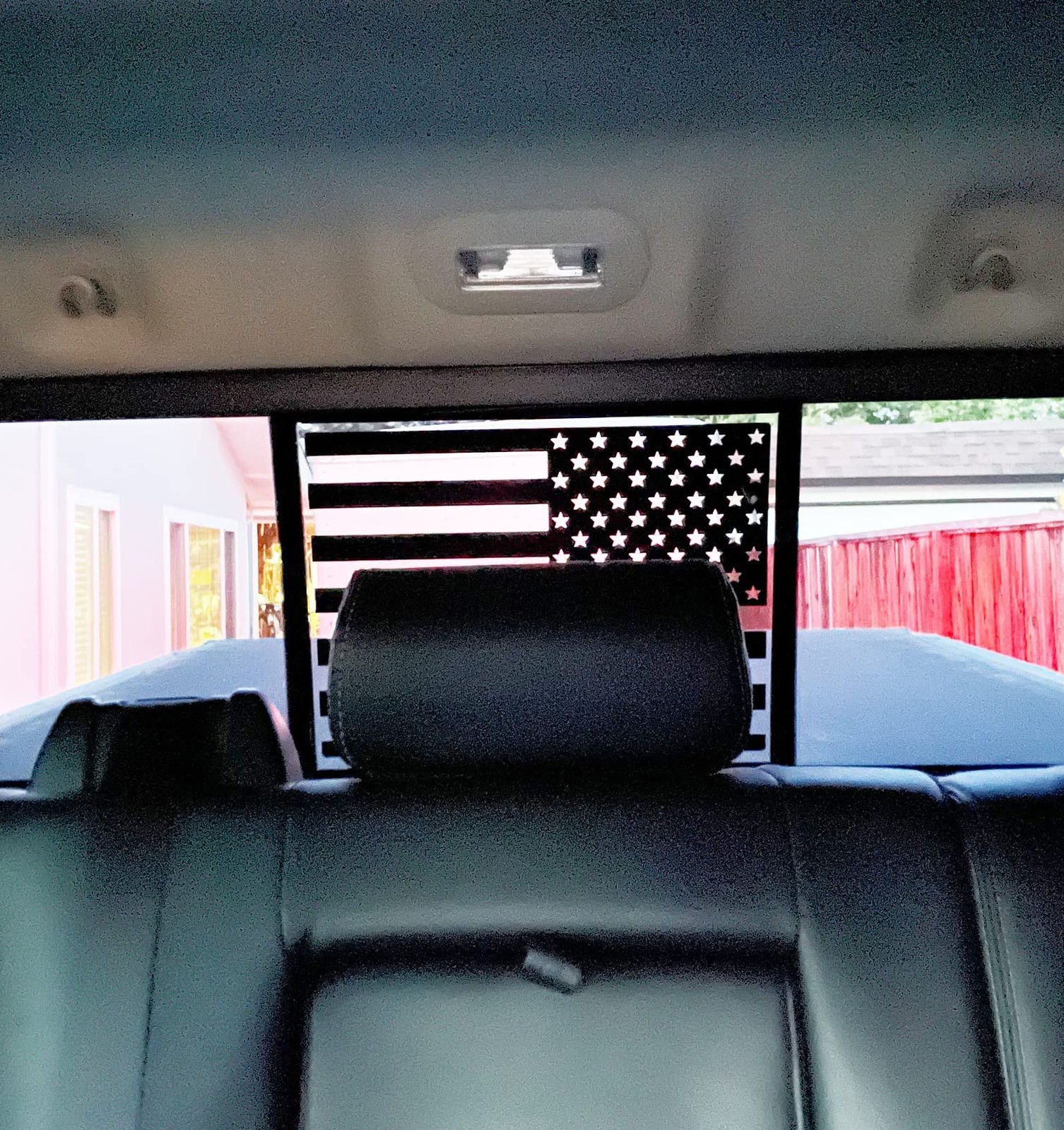 American Flag Decals for Chevy Silverado GMC Sierra Colorado Rear Window