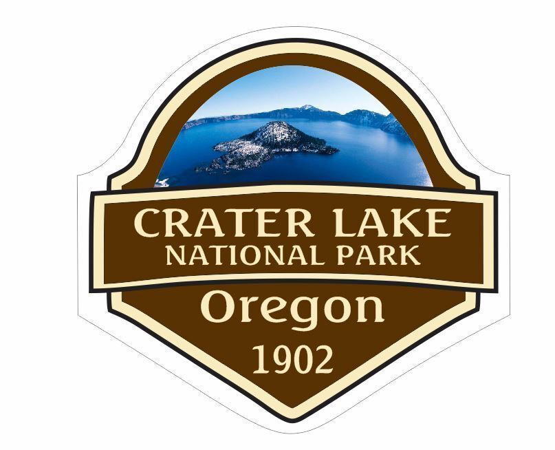 Crater Lake National Park Sticker Decal R846 Oregon YOU CHOOSE SIZE