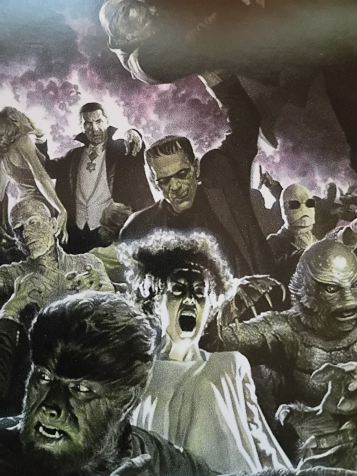 VINTAGE MOVIE MONSTERS STICKER X VYNIL HIGH GLOSS STICKER X 4X3 INCHES STICKER