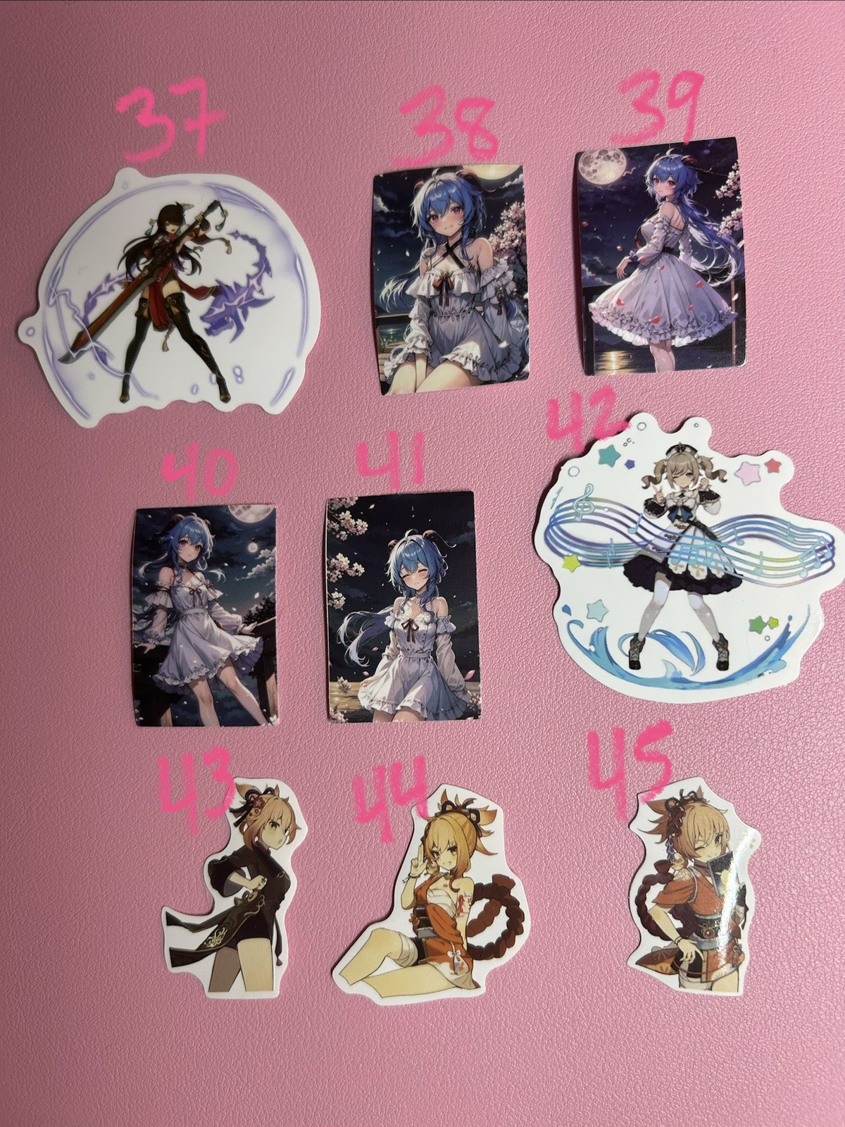 Genshin Impact Anime Stickers – 16