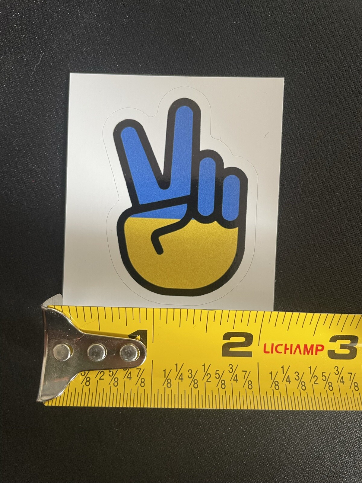 Peace for Ukraine vinyl sticker decal waterproof