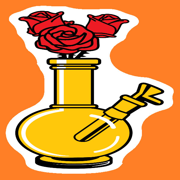 Pothead Valentine Sticker Weed Puns Vinyl Decal UV Safe Weatherproof 420 Gift