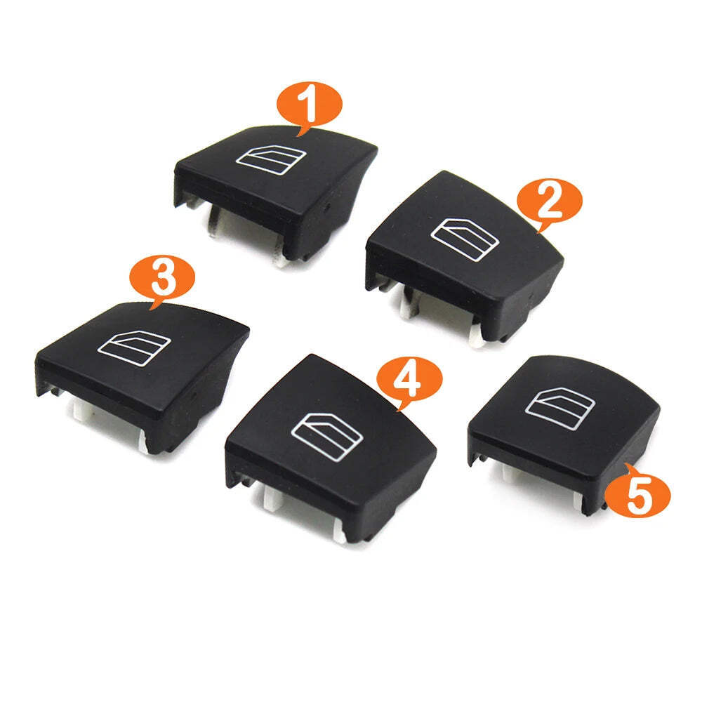 Interior Car Window Regulator Switch Button Cover Cap For Mercedes Benz A B C E