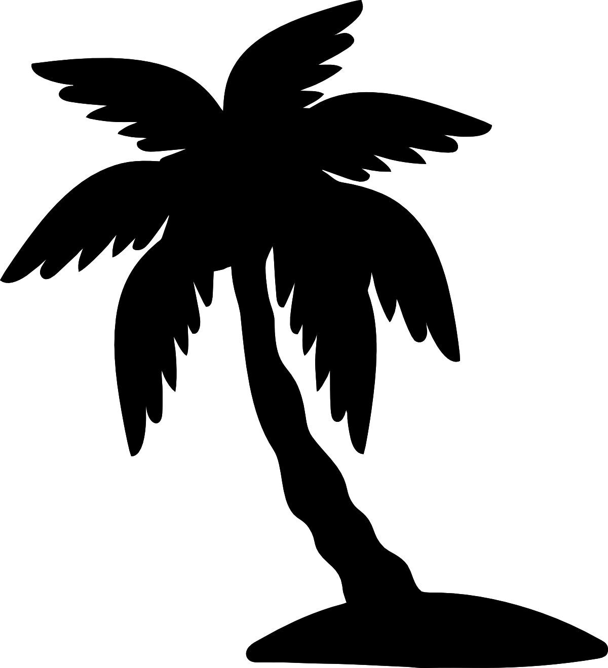 Vinyl Decal Palm Tree Style #5 Transfer Sticker Premium Quality Outdoor Vinyl