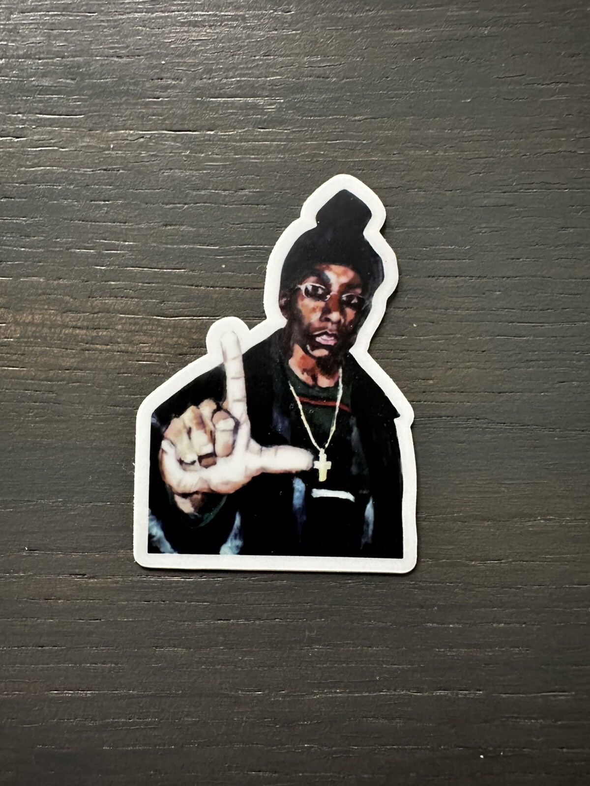 Big L – Harlem Hip Hop Vinyl Sticker Very High Quality Hip Hop 3”