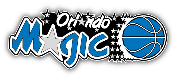 Orlando Magic NBA Basketball Sport Logo Car Bumper Sticker Decal "SIZES"