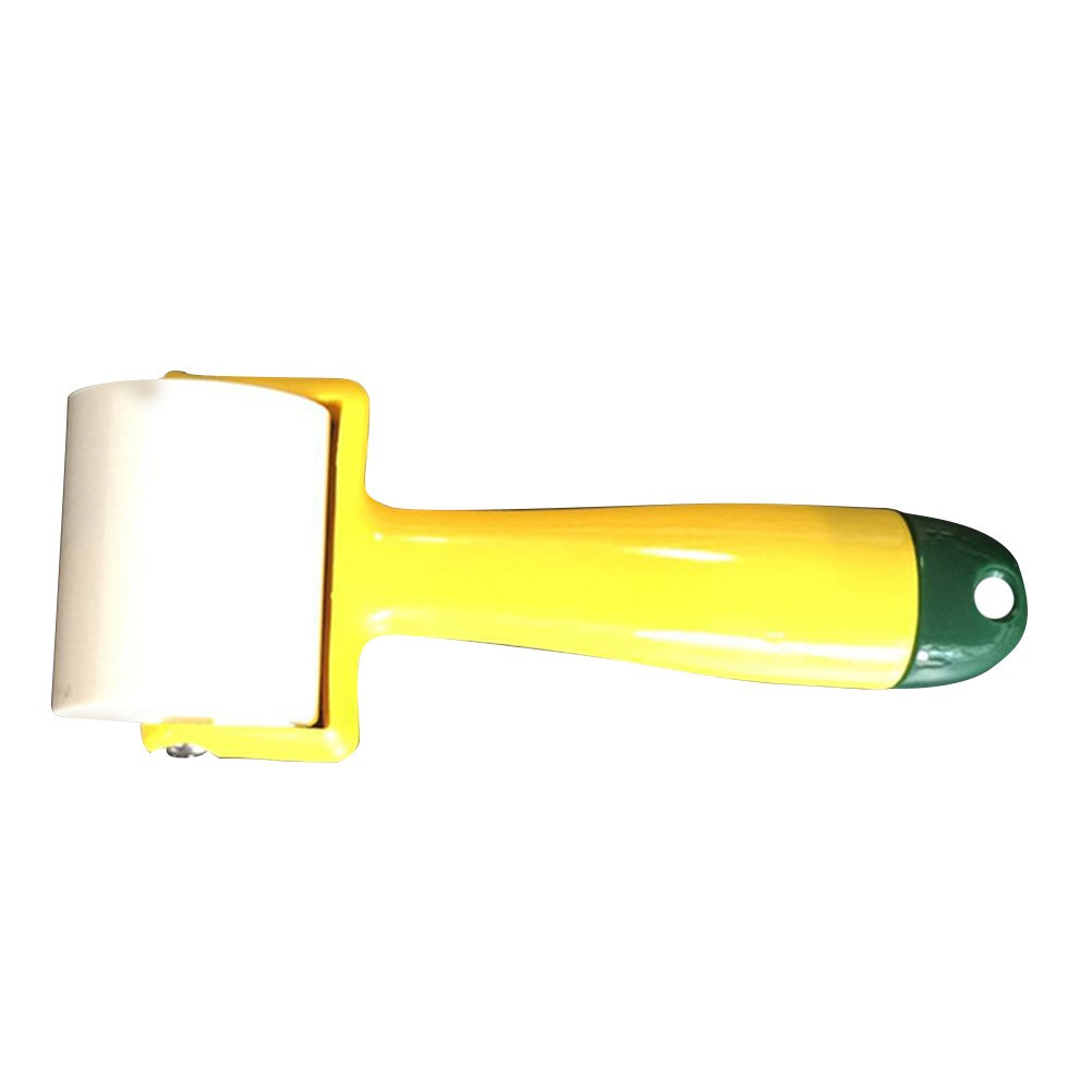 1Pcs Yellow Wallpaper Roller Plastic DIY Tool for Wall Sticker and Decoration