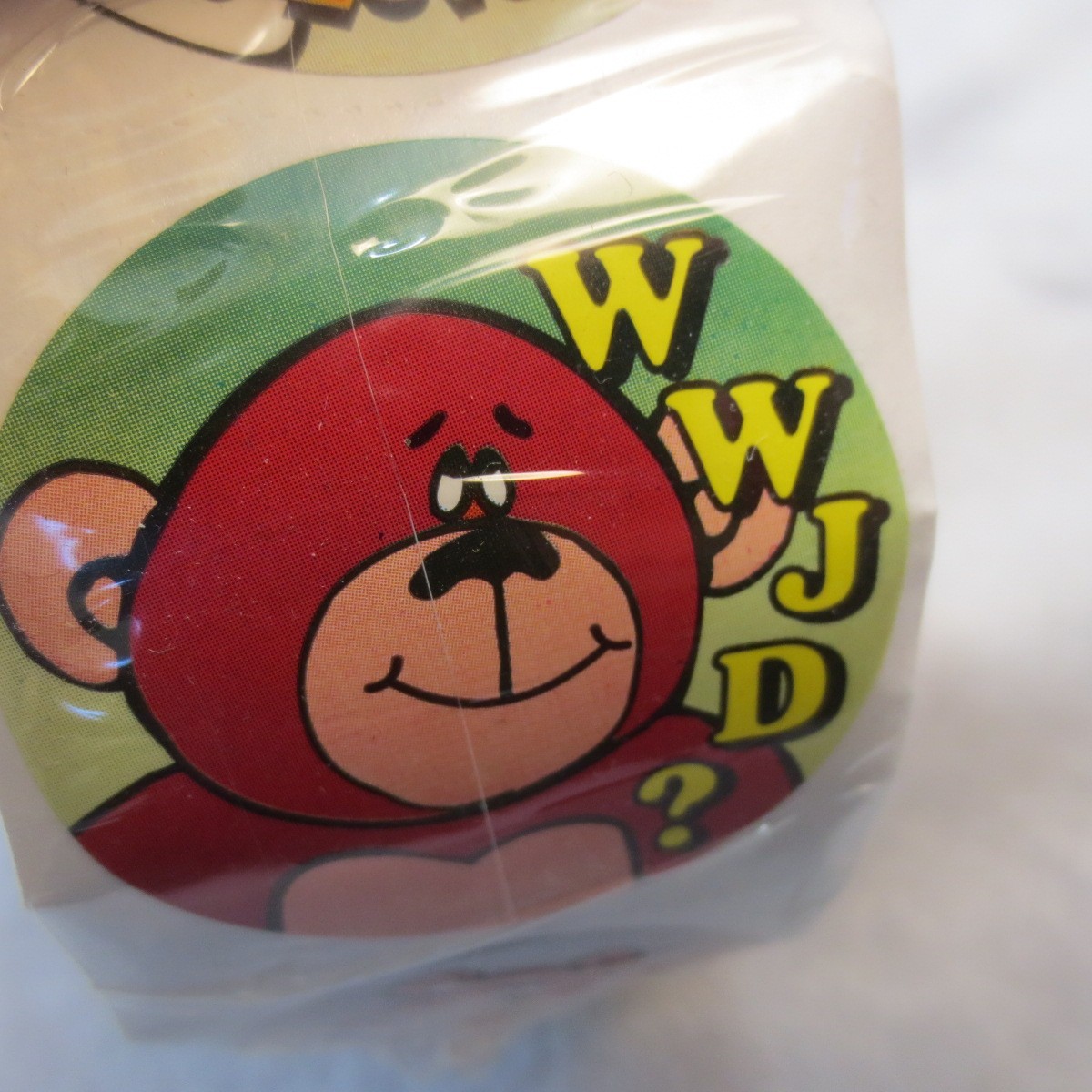 1.5" Round Animal Bible Sunday School Christian Children Stickers Approx 100