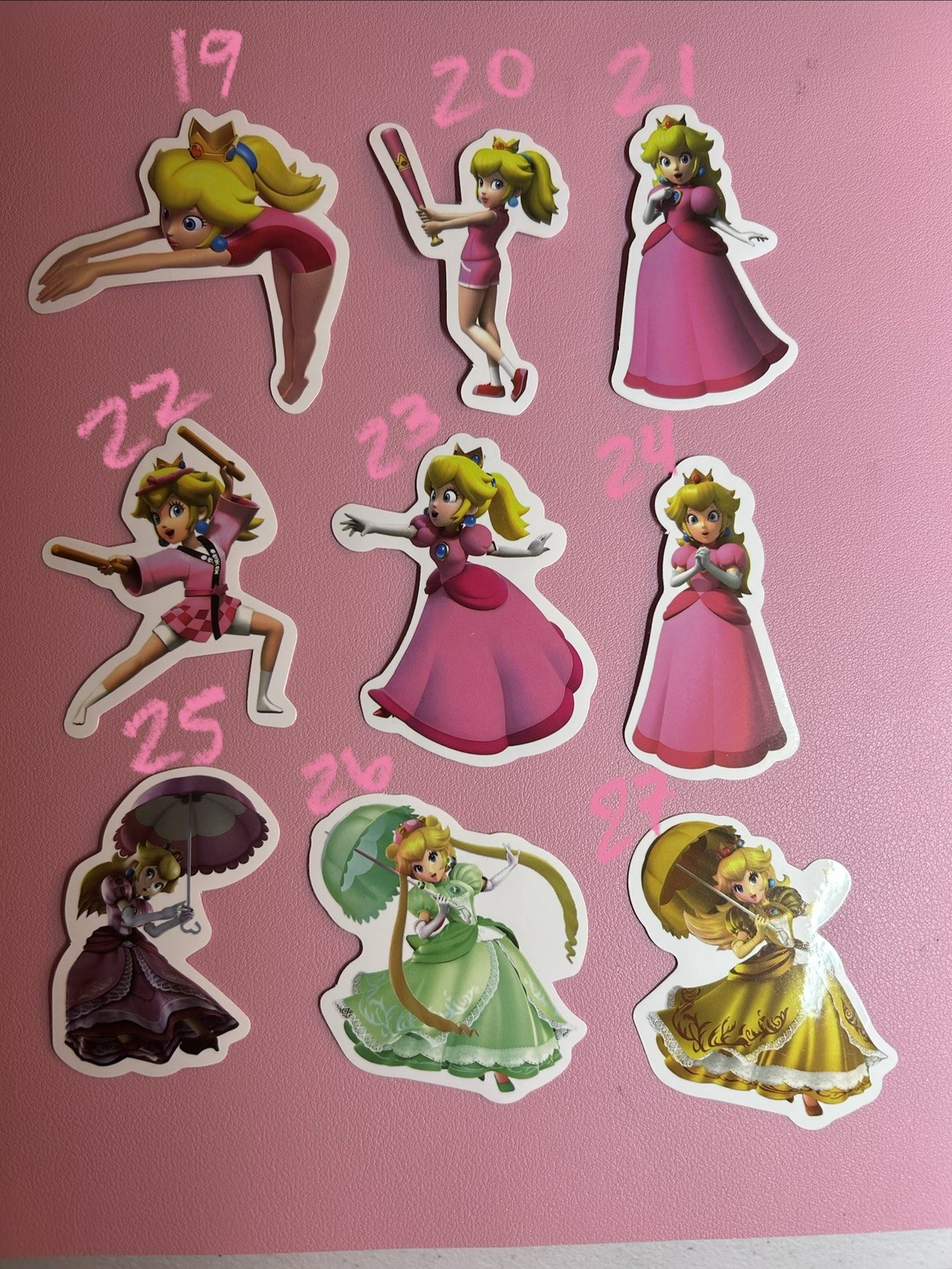 Princess Peach, Sailor Moon And More Anime Stickers