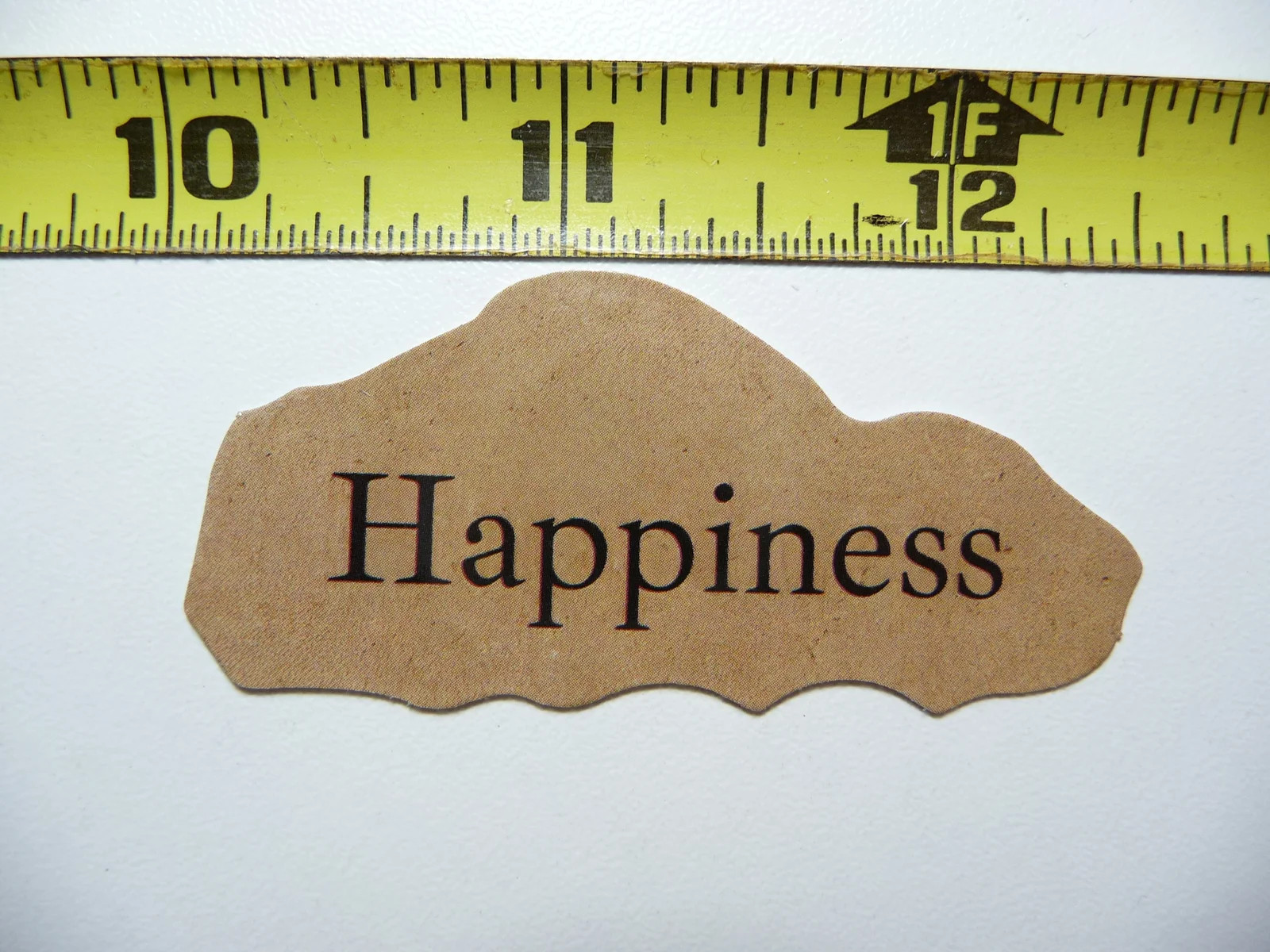 HAPPINESS SMALL STICKER DECAL SCRAPBOOKING POSITIVE MOTIVATE WORDS MOTIVATIONAL