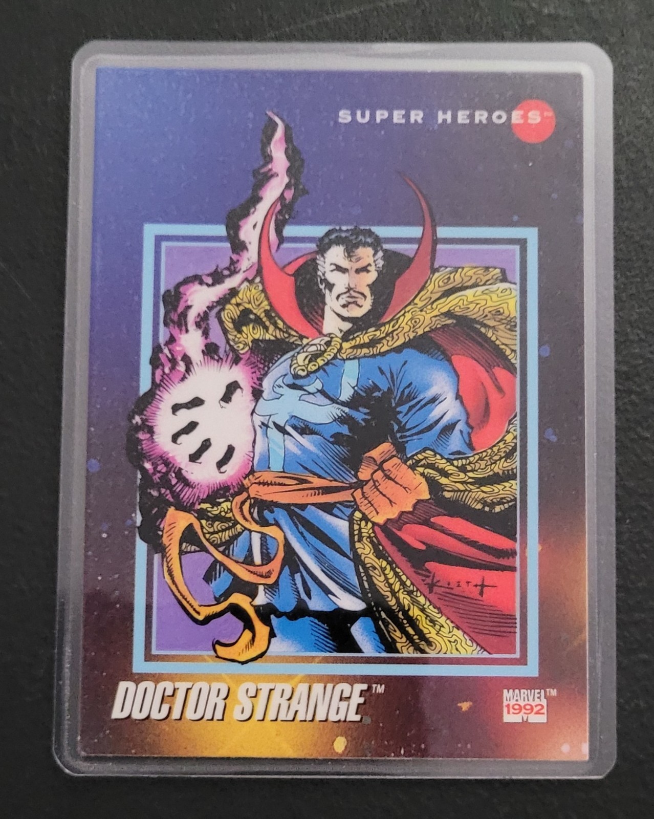 1990's Impel Marvel Universe Super Heroes Fridge/Locker/Cabinet Laminated Magnet