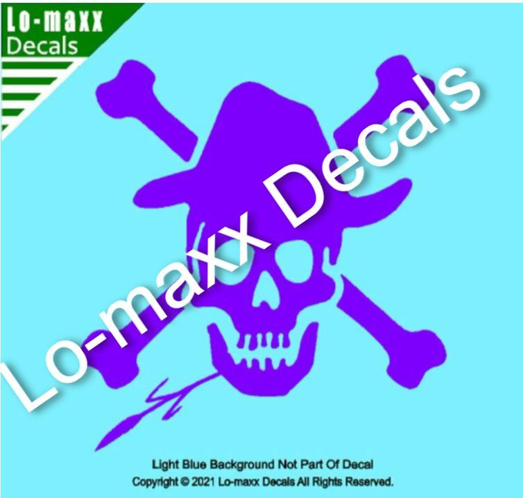 Country Boy Hillbilly Farmer Skull And Crossbones Original Die Cut Vinyl Decal