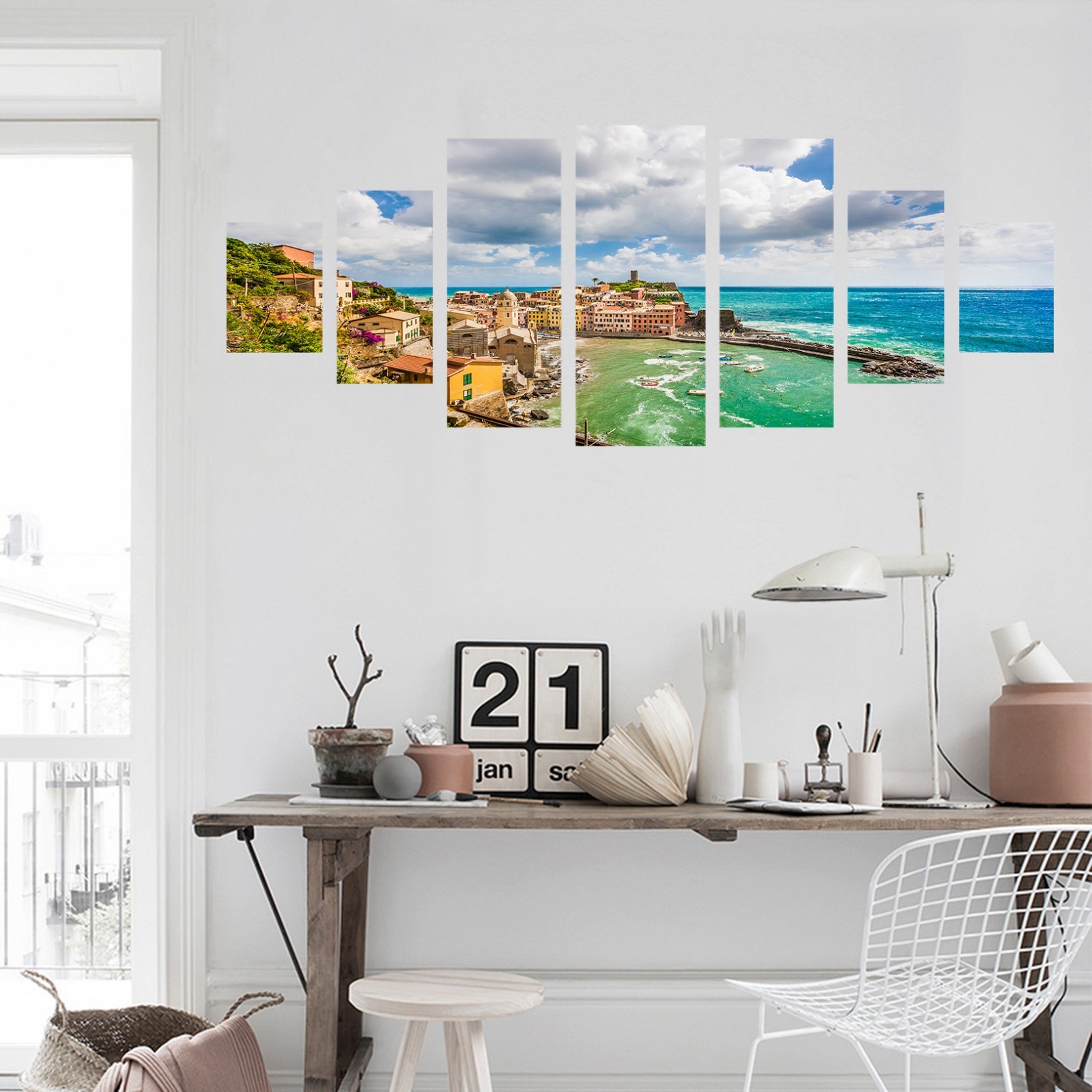 3D Seaside City 667 Unframed Print Wall Paper Decal Wall Deco Indoor AJ Wall