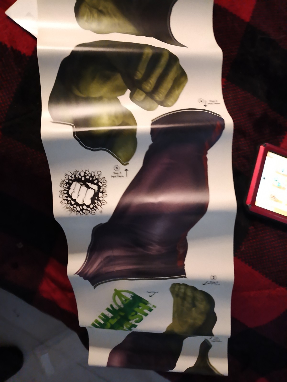 wall Palz Hulk wall decal Marvel Avengers